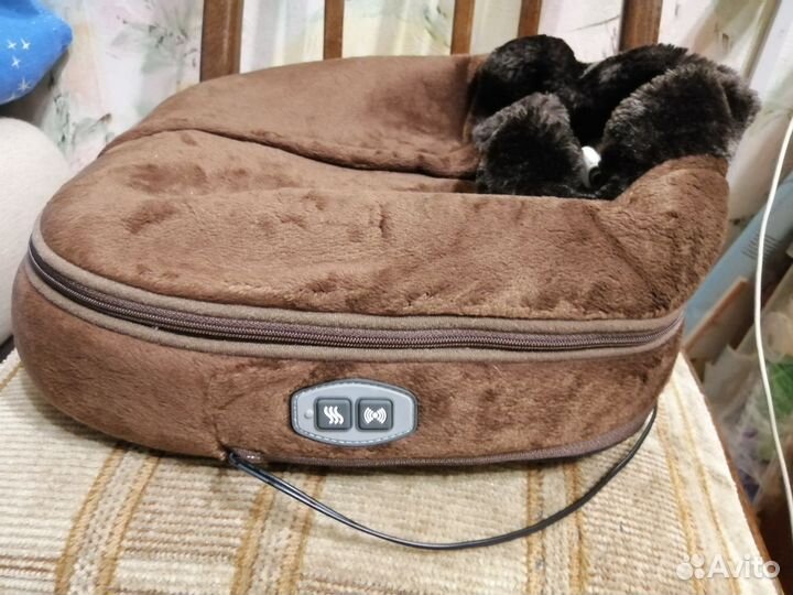 Массажёр- грелка 2в 1, wellneo, новая