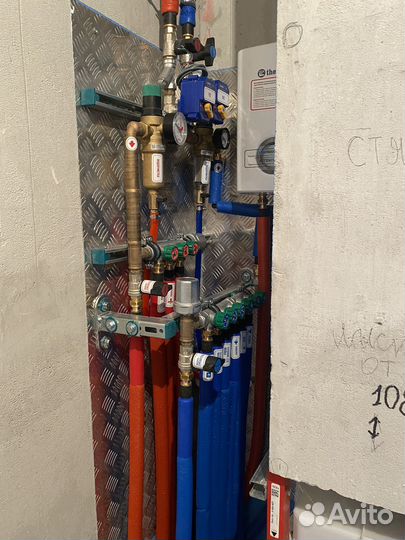 Монтаж труб водоснабжения