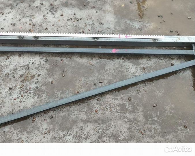 Откатные ворота - каркас