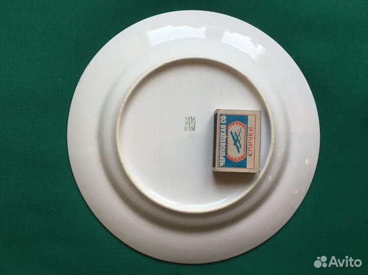 Тарелка из ресторана 