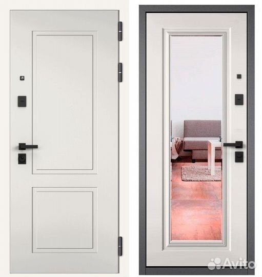 Дверь с зеркалом