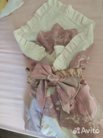 Одеяло для новорожденного на выписку