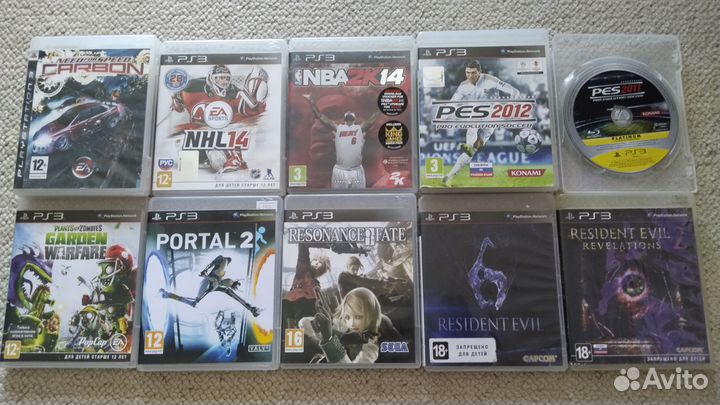 Игры диски для PS3