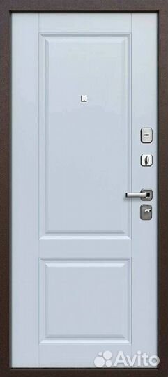 Входная дверь Феррони Толстяк Букле Шоколад