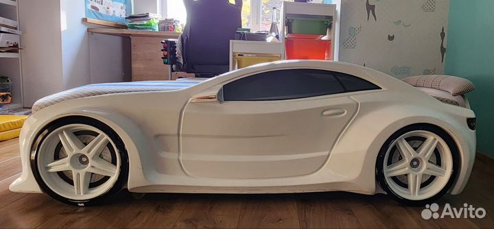 Детская кровать машина для мальчика