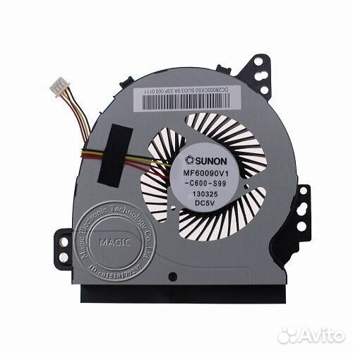 Вентилятор (кулер) для ноутбука Toshiba Satellite