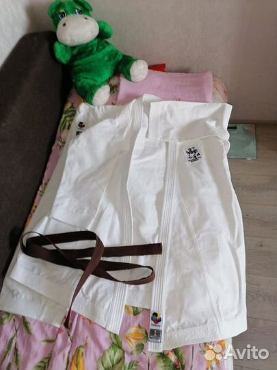 Кимоно каратэ на высокого парня профи