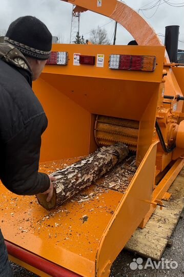 Аренда мощной(производительной) дробилки древесины