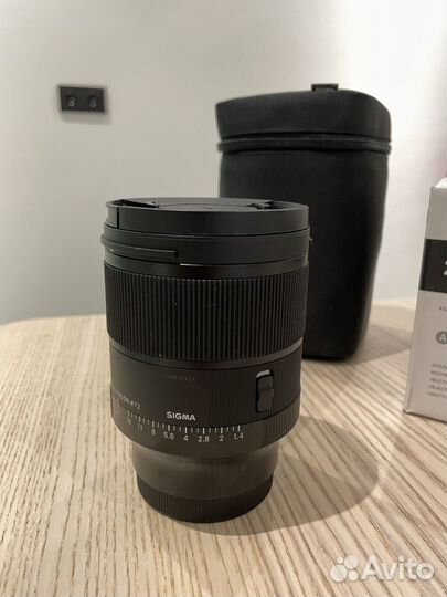 Sigma 24 f 1.4 sony E