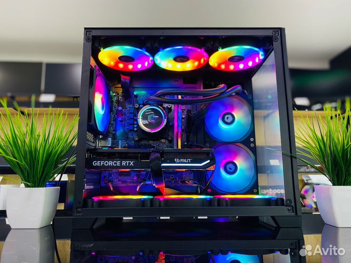 Игровой Пк Intel i5-12400/RTX 4060Ti/DDR5-32/SSDx2