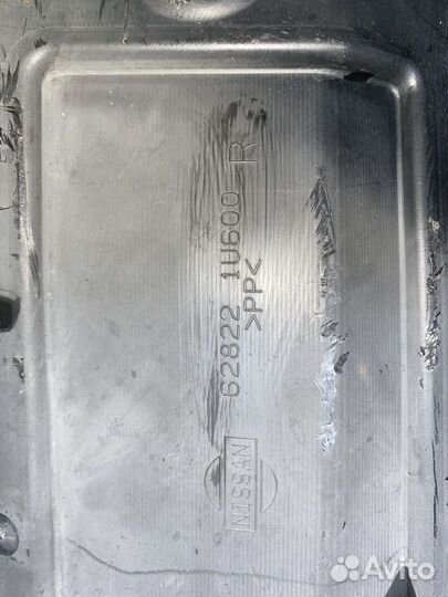 Воздухозаборник Nissan Note NE11 628221U600 R