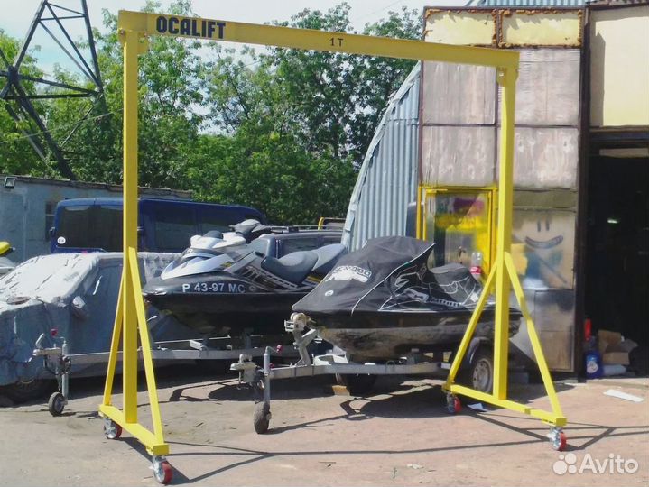 Ocalift мпу 1000 кг 2,4х2,1 м Мини-кран ручной козловой мобильный