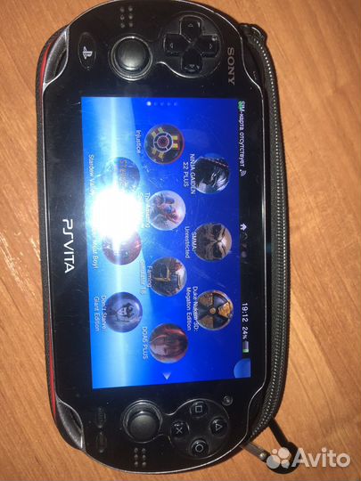 Sony ps Vita прошитая с чехлом