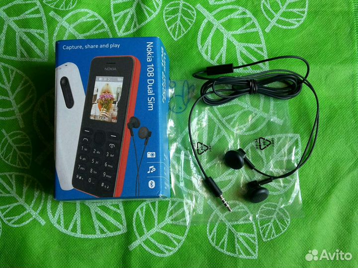 Новые наушники-на Нокию кнопочные