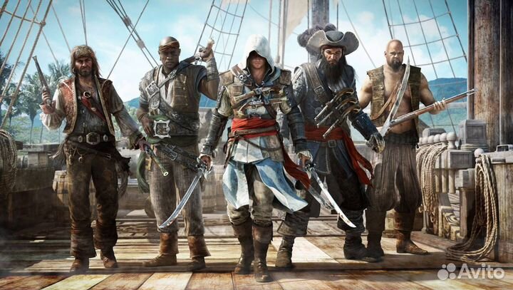 Игра для PS4 Assassin's Creed IV Черный флаг