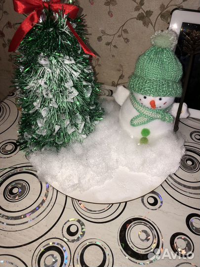 Новогодняя поделка в сад/школу