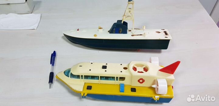 Катера на батарейках СССР