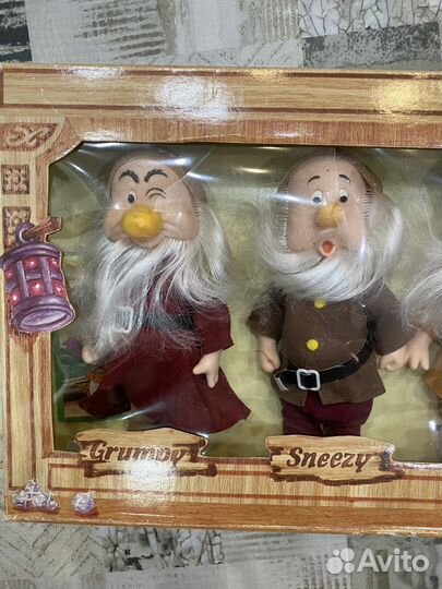Disney Гномы, гном, куклы, Белоснежка и гномы