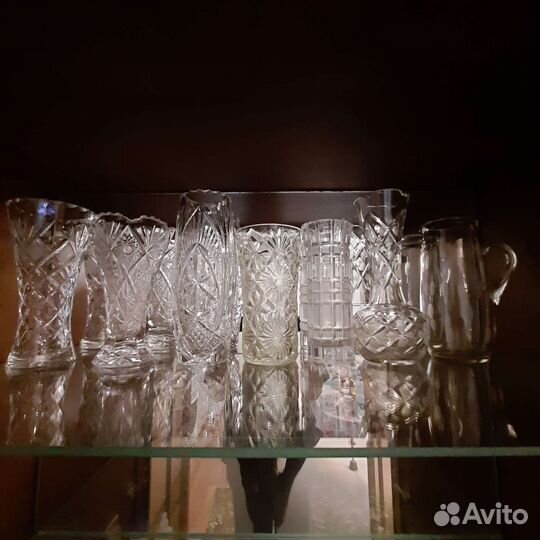 Ваза хрустальная СССР