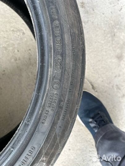 Continental ContiSportContact 5P 255/40 R20 и 295/35 R20 105Y