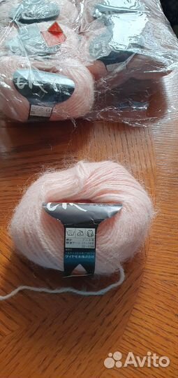 Пряжа для вязания мохер