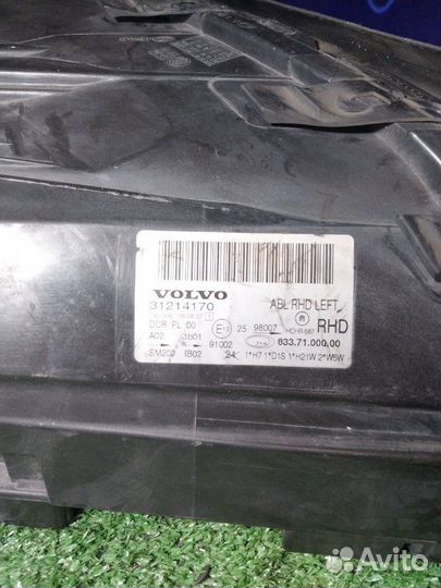 Фара ксеноновая Volvo S80