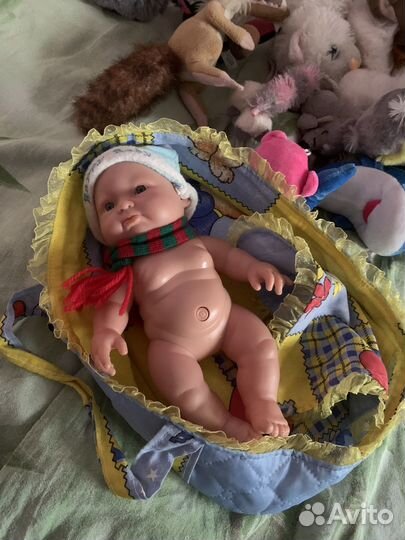 Мягкие игрушки, пупсик, куклы