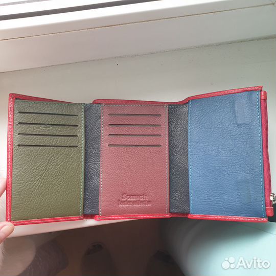 Кошелек женский кожаный
