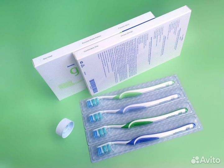 Зубная щетка Глистер Amway упаков 4шт для взрослых