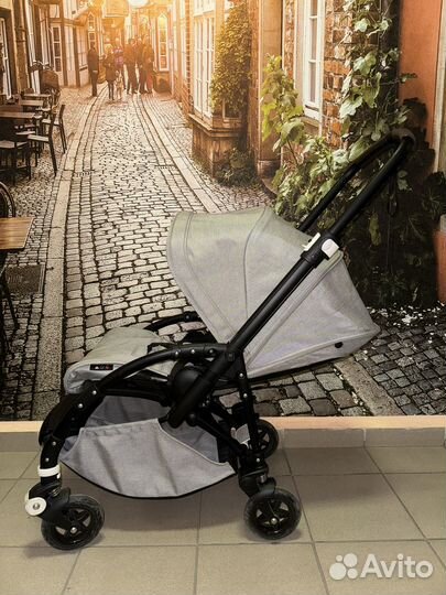 Bugaboo Bee5 Коляска Black / Mineral Light Grey