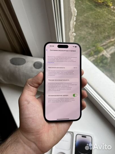 iPhone 14 Pro 128gb новый, в идеале, 99 акб
