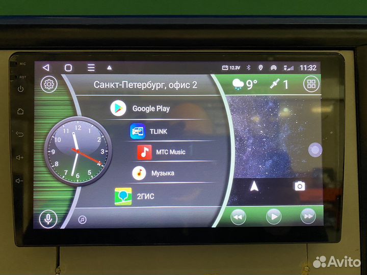 Магнитола 2/32 4-ядер Kia Mohave на Андроид