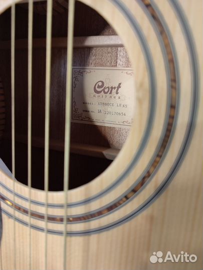 Гитара левосторонняя AD880CE-LH-NS