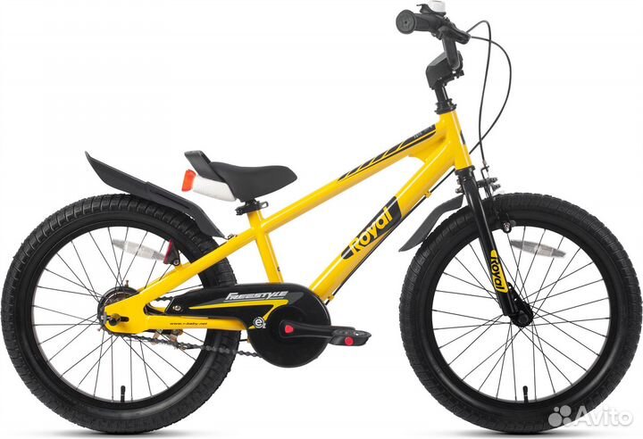 Велосипед Royal Baby EZ Freestyle 18 желтый Sta22
