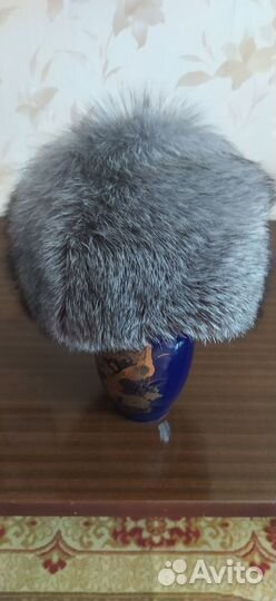 Шапка из песца женская