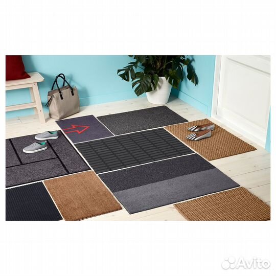 Коврик - IKEA trampa, 60х40 см, светло-коричневый