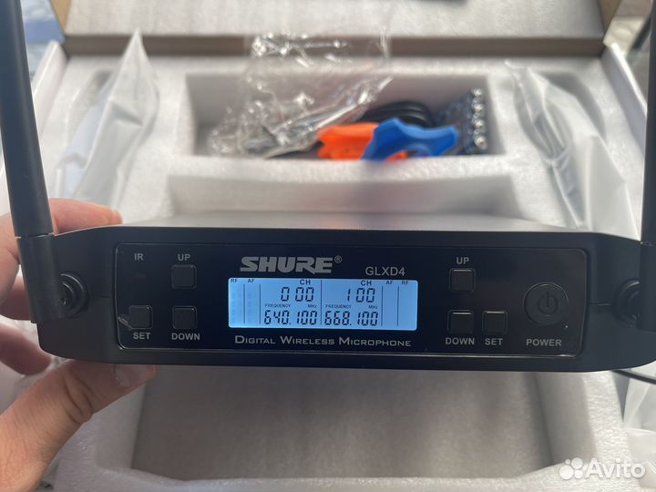 Радиомикрофоны Shure glxd4 (китай)