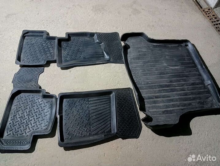 Ковры в салон автомобиля Chevrolet Lanos, sens