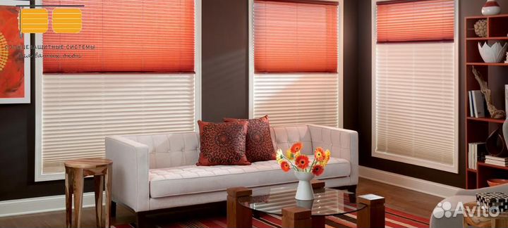 Жалюзи шторы плиссе