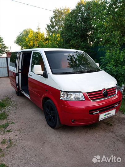 Volkswagen Multivan 2.5 МТ, 2009, 286 000 км