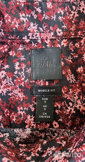 Рубашка мужская H&M s размер