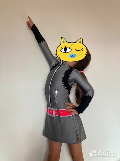 Платье для фигурного катания «Ghostbusters»