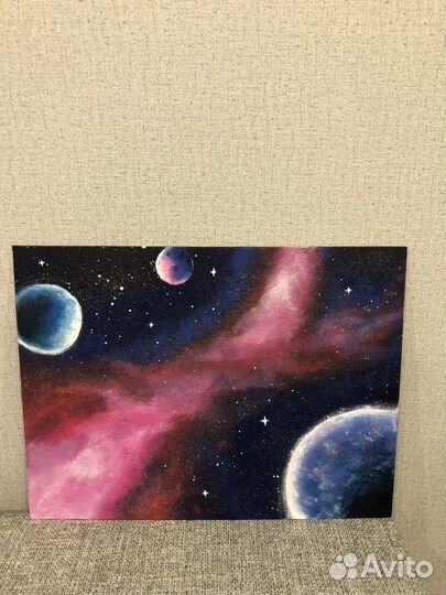 Галактика акрилом