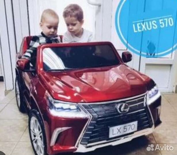 Электромобиль Lexus LX570 и Range Rover новый