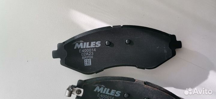 Тормозные колодки передние daewoo nexia