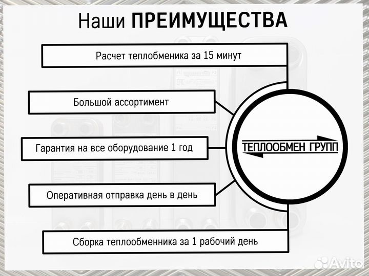 Пластинчатый паяный теплообменник для теплых полов