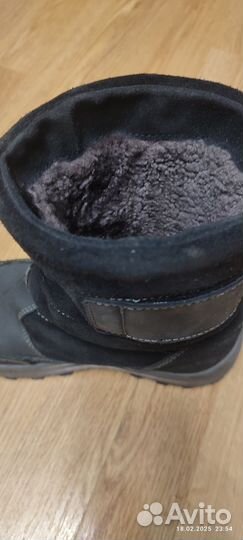 Сапоги зимние детские 34 р