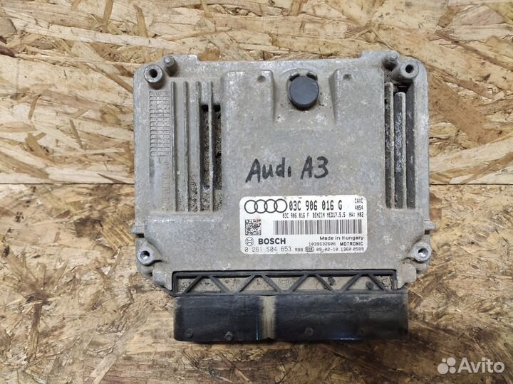 Эбу Audi A3 8P рестайлинг 2