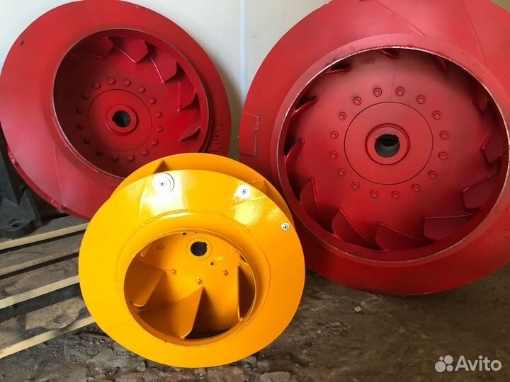 Дымососы, крыльчатки для абз