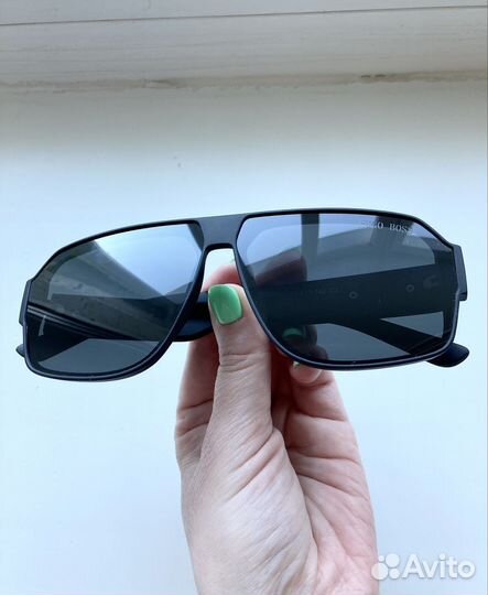 Матовые очки Hugo Boss солнцезащитные